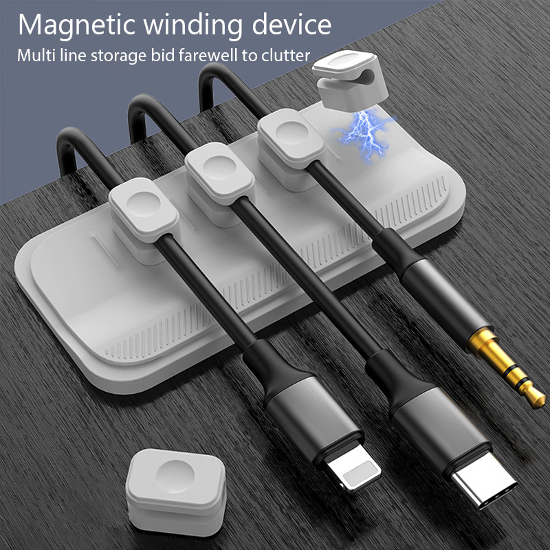케이블 정리기 마그네틱 케이블 관리 USB 케이블 홀더 - Cable Lock Flexible 리뷰 및 가격